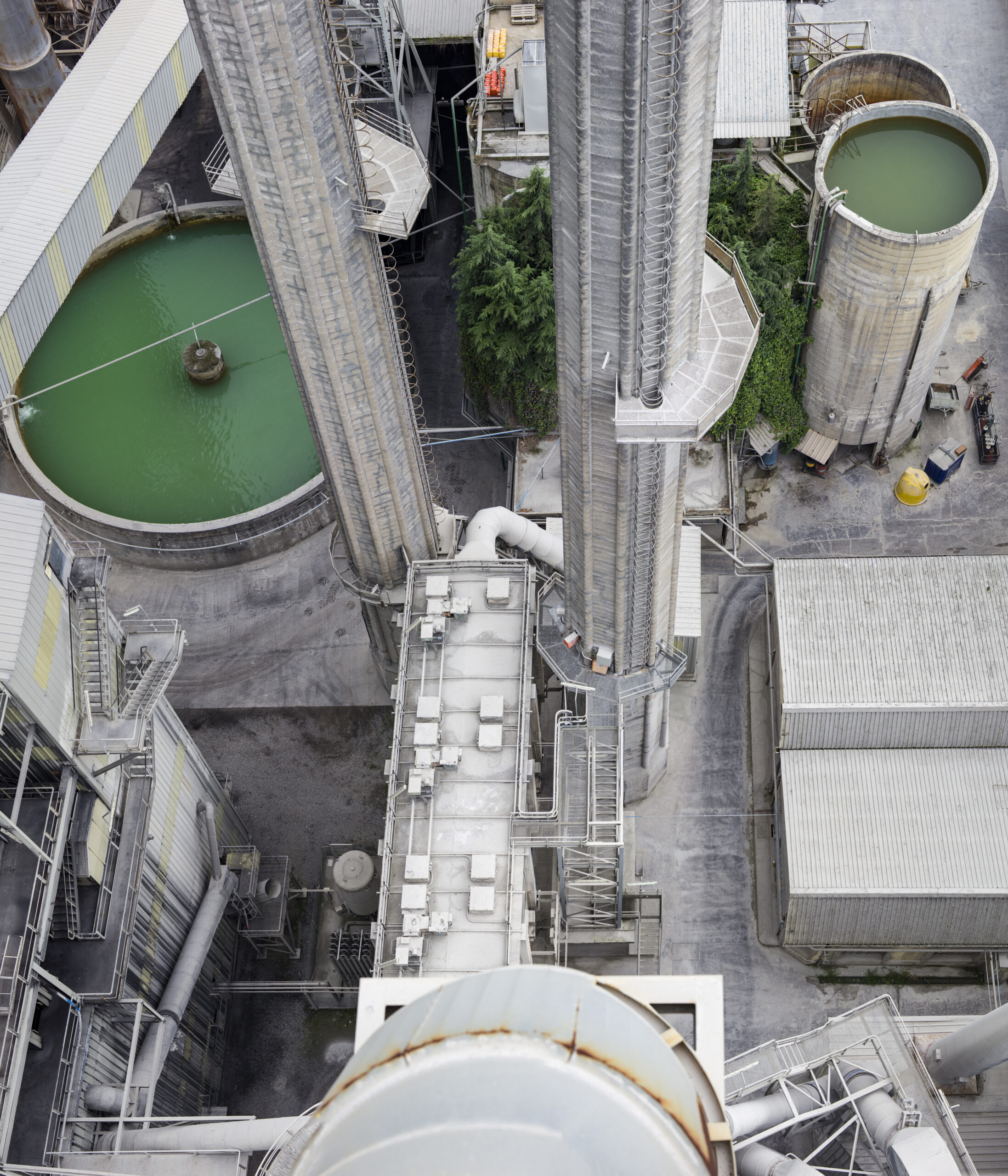 Building of cement factory