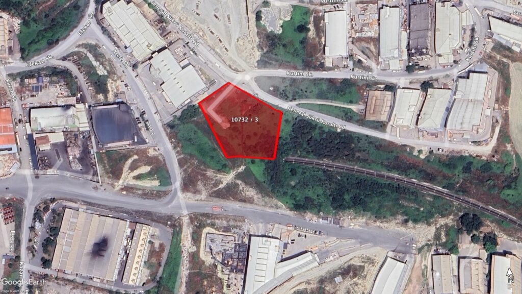 İstanbul Arnavutköy Ömerli’de 7.331 m² Sanayi İmarlı  Arsa Satışta