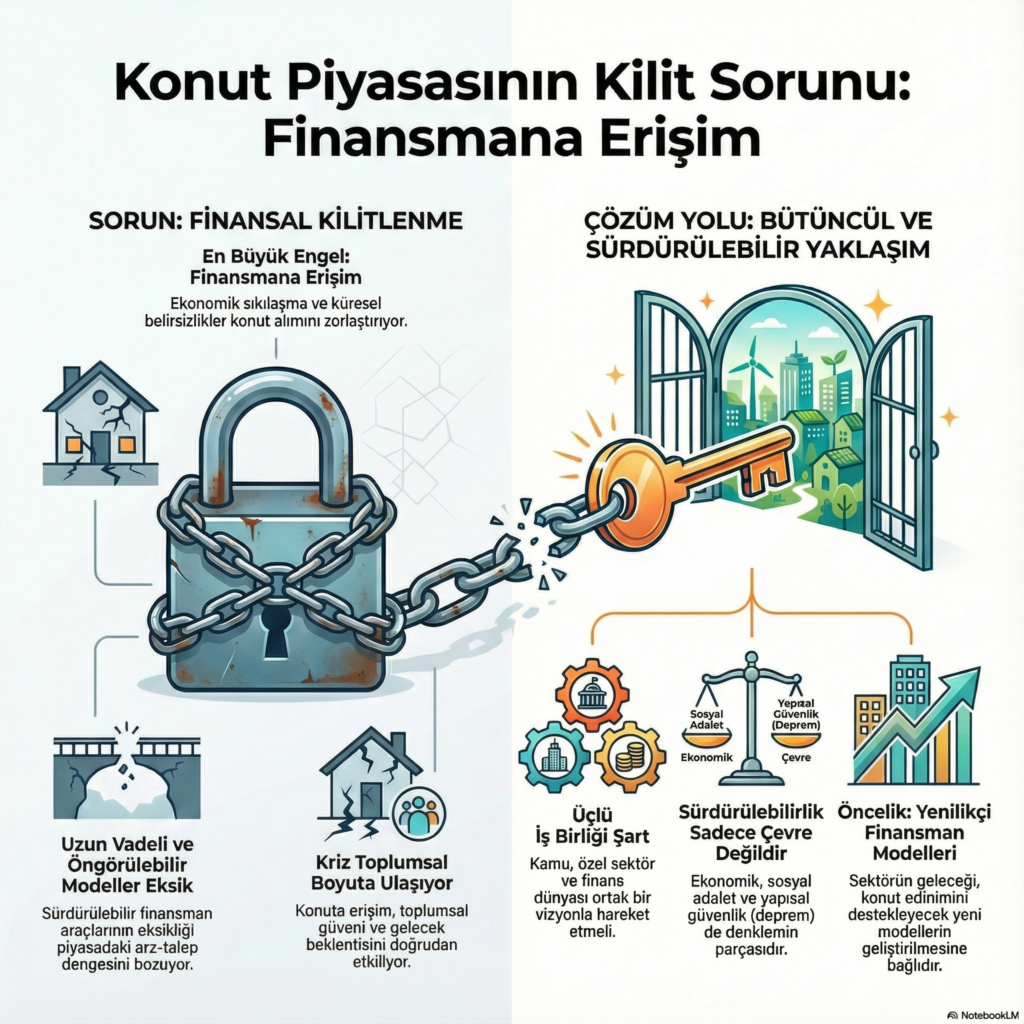 Konut Ediniminde En Büyük Engel: Finansmana Erişim