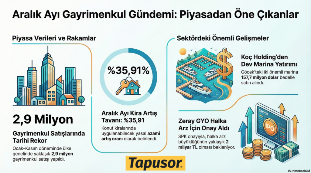 Gayrimenkul Piyasasında Haftanın Panoraması