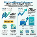 Sıfır Konut Satışlarında 2026 Sıçraması: 1,7 Milyon Hedefi Masada