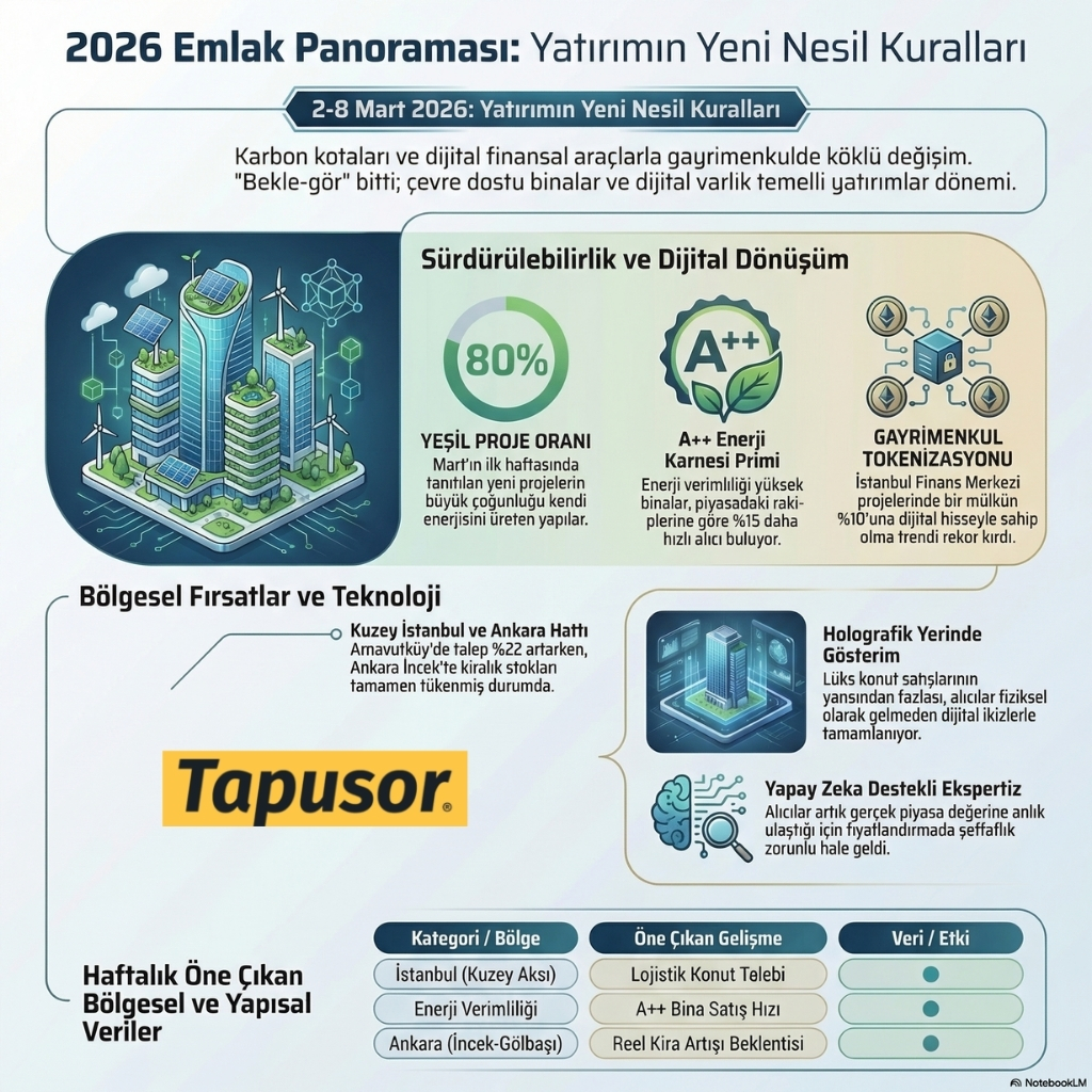 2-8 Mart 2026 Emlak Panoraması