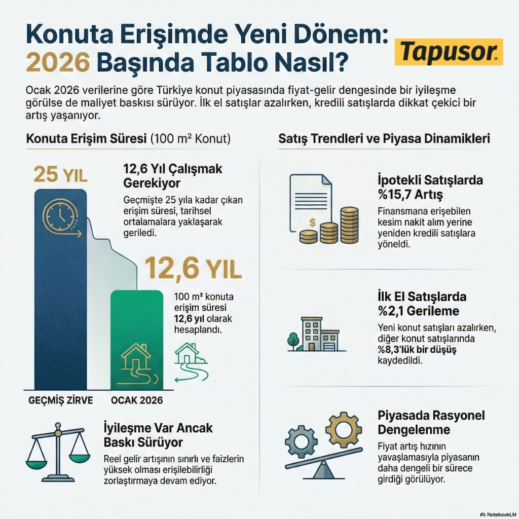 100 m² Konut İçin Kaç Yıl Çalışmak Gerekiyor?