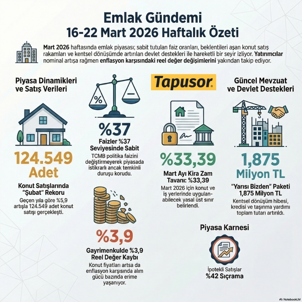 Emlak Dünyasında Bu Hafta: Rekorlar, Faizler ve Yeni Destekler!