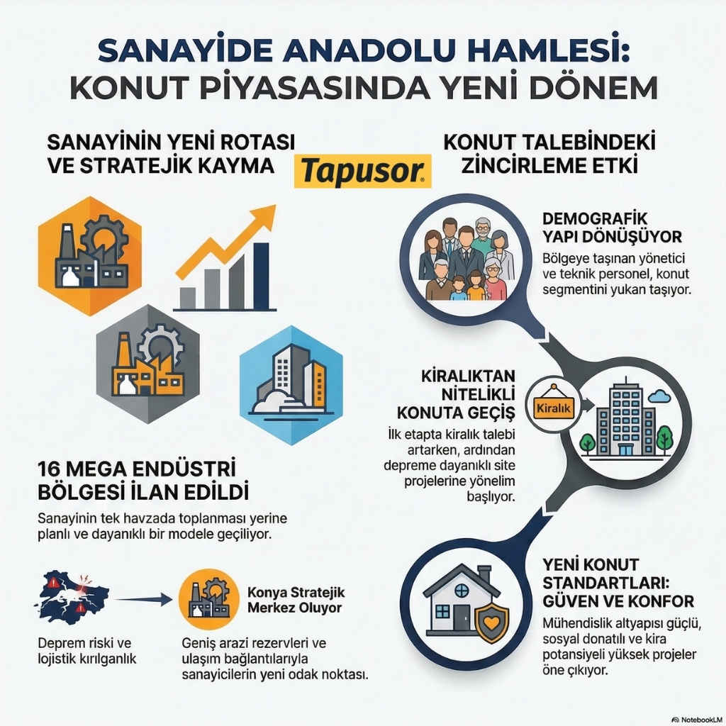 Sanayi Yatırımları Konut Piyasasını Nasıl Etkiliyor