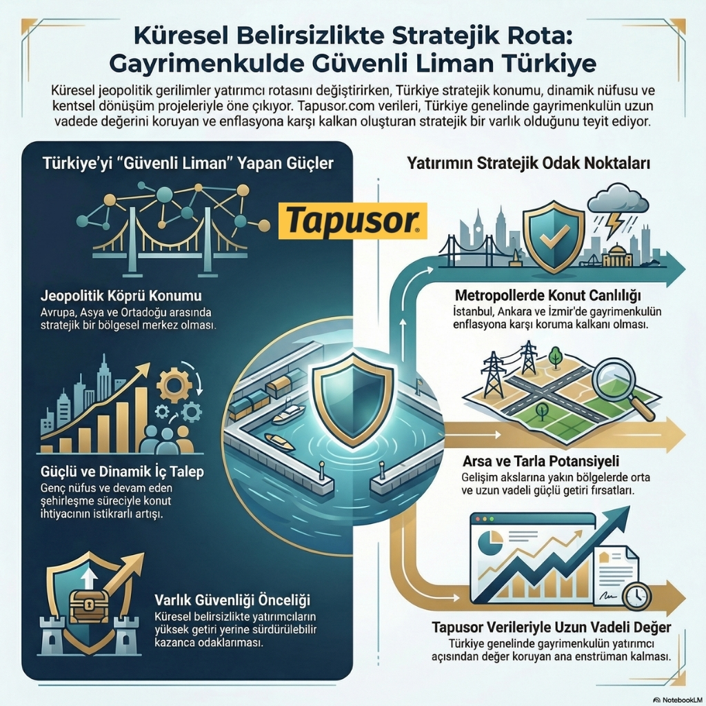 Gayrimenkulde Güvenli Liman Türkiye