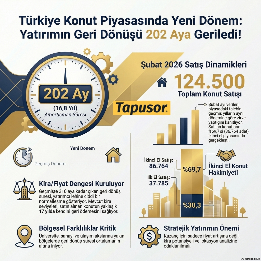 Türkiye’de Konut Yatırımının Geri Dönüş Süresi