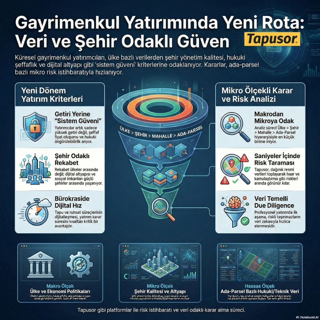 Küresel Yatırımcı Şehir ve Sistem Kalitesine Odaklanıyor