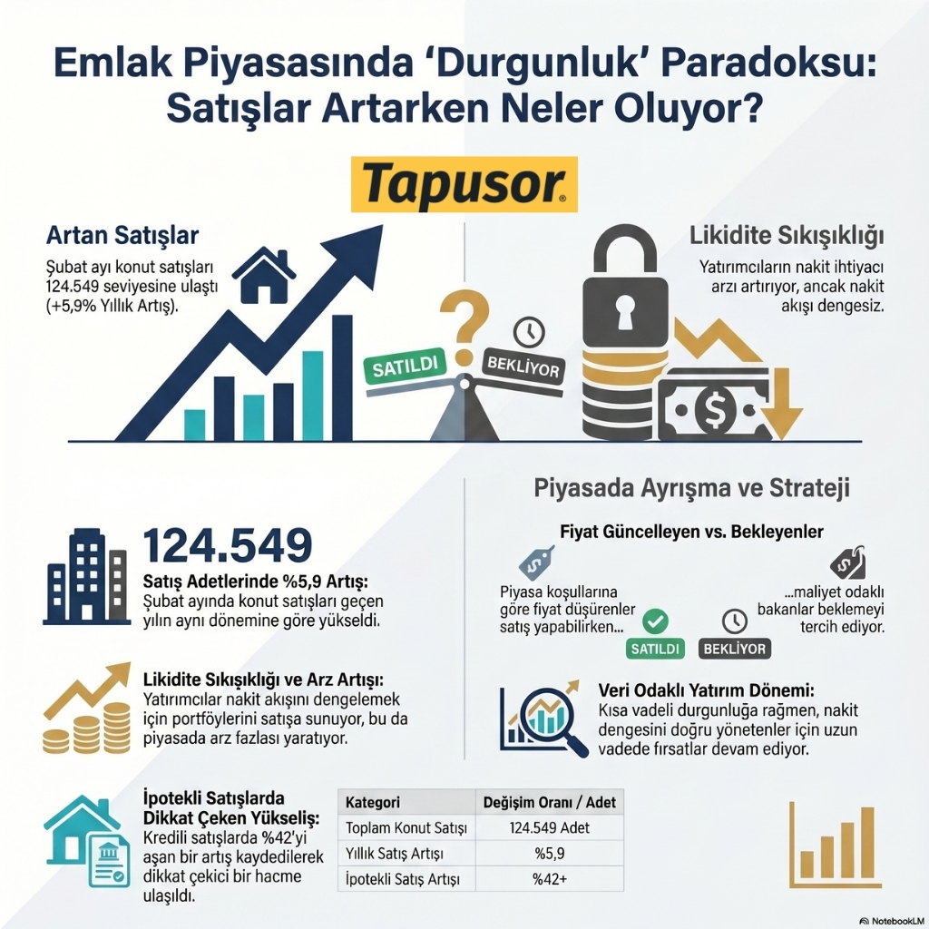 Emlak Piyasasında Durgunluk Derinleşiyor