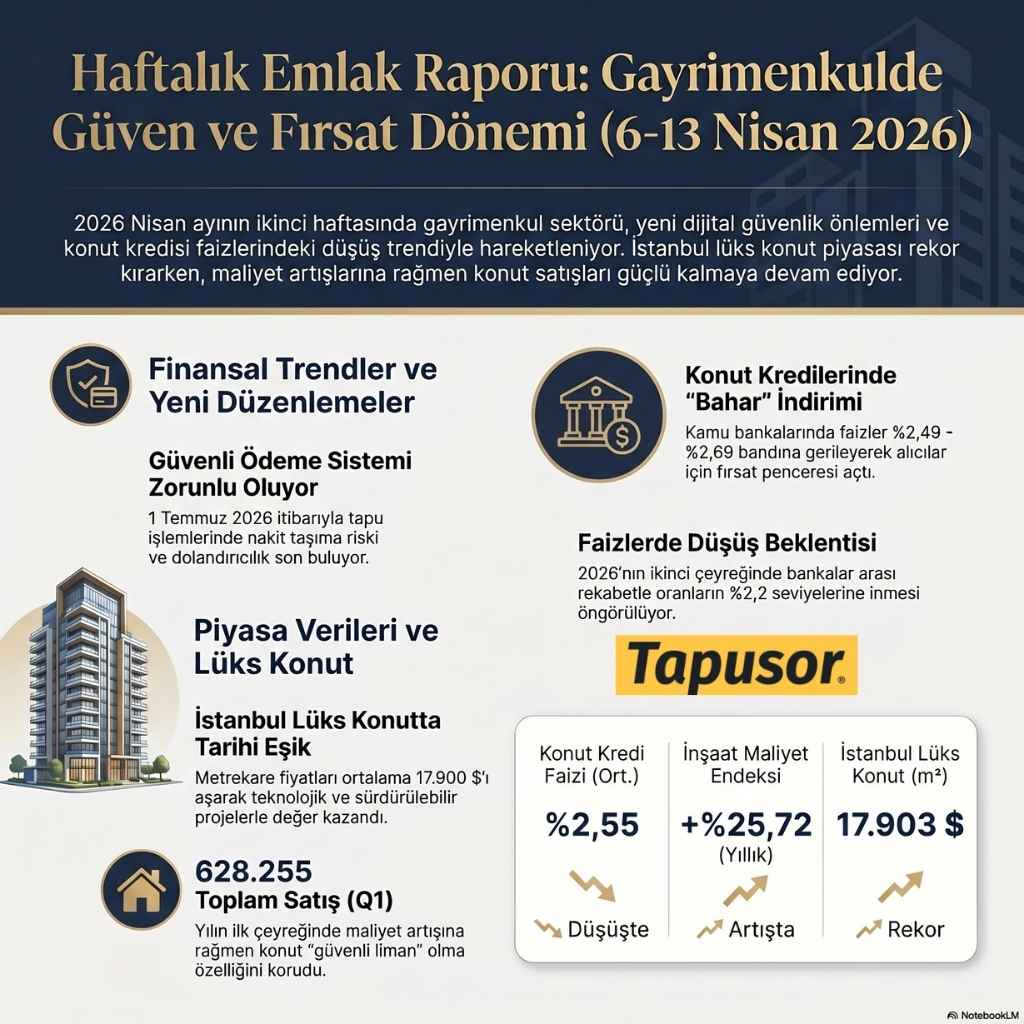 🏠 6-13 Nisan 2026 Haftalık Emlak Gündemi